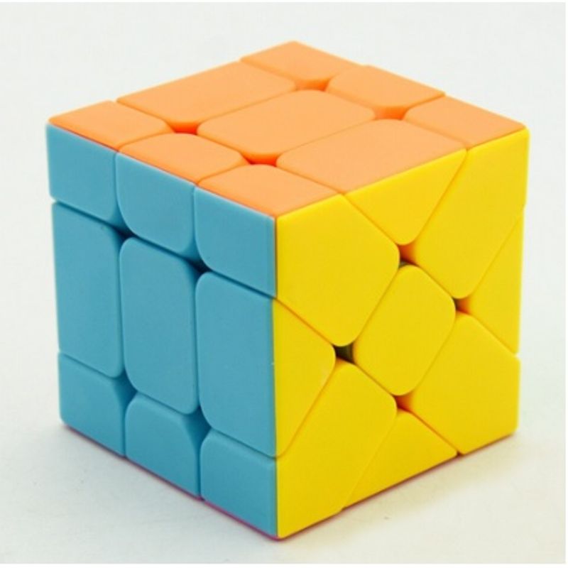 Jucarii, Copii si Bebe - Jucarii si jocuri - Jucarii & jocuri educative - Jocuri de memorie si inteligenta - Cub Magic 3x3x3, Skew Fisher, Magic Cube  stickerless, 115CUB-1 - Infinity.ro