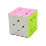 Jucarii, Copii si Bebe - Jucarii si jocuri - Jucarii & jocuri educative - Jocuri de memorie si inteligenta - Cub Magic 3x3x3, Skew Fisher, Magic Cube  stickerless, 115CUB-1 - Infinity.ro