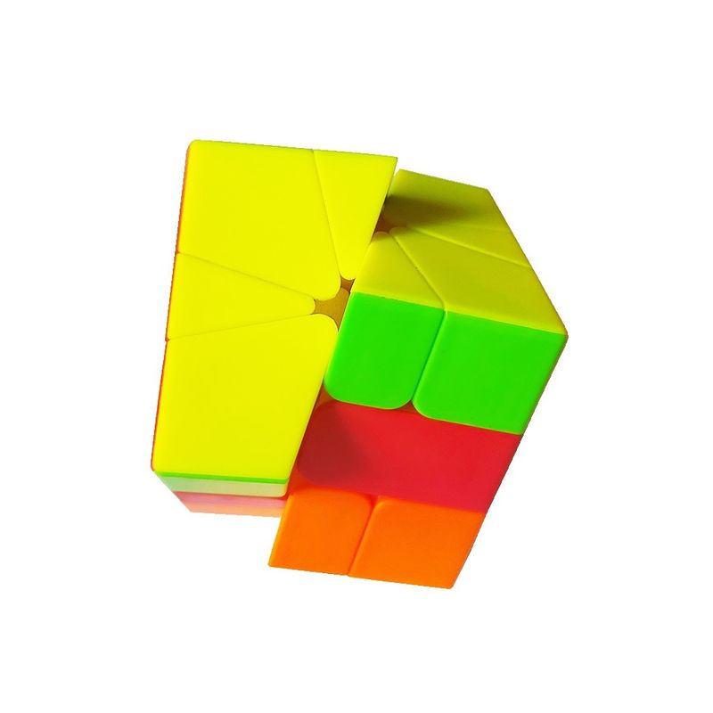 Jucarii, Copii si Bebe - Jucarii si jocuri - Jucarii & jocuri educative - Jocuri de memorie si inteligenta - Cub Magic 3x3x3, QiYi QiFa  Square-1, Stickerless, 462CUB-1 - Infinity.ro