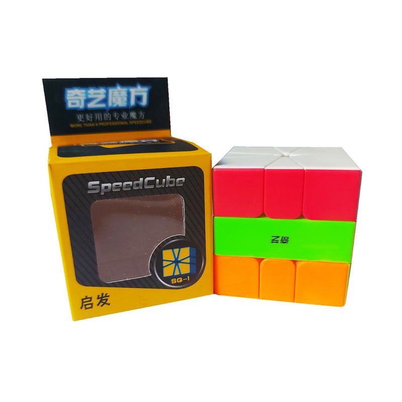 Jucarii, Copii si Bebe - Jucarii si jocuri - Jucarii & jocuri educative - Jocuri de memorie si inteligenta - Cub Magic 3x3x3, QiYi QiFa  Square-1, Stickerless, 462CUB-1 - Infinity.ro