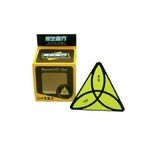 Jucarii, Copii si Bebe - Jucarii si jocuri - Jucarii & jocuri educative - Jocuri de memorie si inteligenta - Cub Magic 3x3x3, QiYi Clover Pyraminx, Black, 468CUB-1 - Infinity.ro