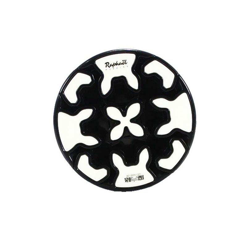Jucarii, Copii si Bebe - Jucarii si jocuri - Jucarii & jocuri educative - Jocuri de memorie si inteligenta - Cub Magic 3x3x3, QiYi Gear Cylinder SpeedCube, Black, 417CUB-1 - Infinity.ro