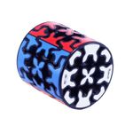 Jucarii, Copii si Bebe - Jucarii si jocuri - Jucarii & jocuri educative - Jocuri de memorie si inteligenta - Cub Magic 3x3x3, QiYi Gear Cylinder SpeedCube, Black, 417CUB-1 - Infinity.ro