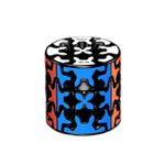 Jucarii, Copii si Bebe - Jucarii si jocuri - Jucarii & jocuri educative - Jocuri de memorie si inteligenta - Cub Magic 3x3x3, QiYi Gear Cylinder SpeedCube, Black, 417CUB-1 - Infinity.ro