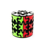 Jucarii, Copii si Bebe - Jucarii si jocuri - Jucarii & jocuri educative - Jocuri de memorie si inteligenta - Cub Magic 3x3x3, QiYi Gear Cylinder SpeedCube, Black, 417CUB-1 - Infinity.ro