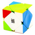 Jucarii, Copii si Bebe - Jucarii si jocuri - Jucarii & jocuri educative - Jocuri de memorie si inteligenta - Cub Magic 3x3x3, KungFu Yumo Skewb With Positioning Beads, Stickerless, 345CUB-1 - Infinity.ro