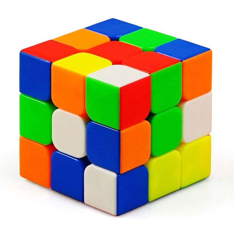 Jucarii, Copii si Bebe - Jucarii si jocuri - Jucarii & jocuri educative - Jocuri de memorie si inteligenta - Cub Magic 3x3x3 YongJun RuiLong stickerless, 127CUB-1 - Infinity.ro