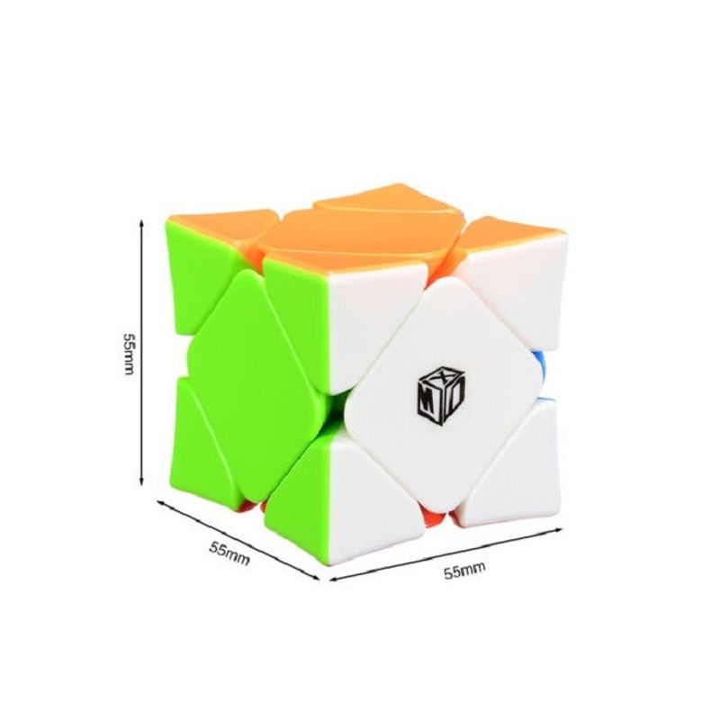 Jucarii, Copii si Bebe - Jucarii si jocuri - Jucarii & jocuri educative - Jocuri de memorie si inteligenta - Cub Magic 3x3x3 QiYi X-Man Wingy Skewb Magnetic, Stickerless, 367CUB-1 - Infinity.ro