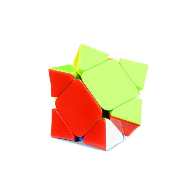 Jucarii, Copii si Bebe - Jucarii si jocuri - Jucarii & jocuri educative - Jocuri de memorie si inteligenta - Cub Magic 3x3x3 QiYi X-Man Wingy Skewb Magnetic, Stickerless, 367CUB-1 - Infinity.ro