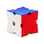 Jucarii, Copii si Bebe - Jucarii si jocuri - Jucarii & jocuri educative - Jocuri de memorie si inteligenta - Cub Magic 3x3x3 QiYi X-Man Wingy Skewb Magnetic, Stickerless, 367CUB-1 - Infinity.ro