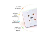 Jucarii, Copii si Bebe - Jucarii si jocuri - Jucarii & jocuri educative - Jocuri de memorie si inteligenta - Cub Magic 3x3x3 QiYi QiMeng Plus 9 cm, Stickerless, 332CUB-1 - Infinity.ro