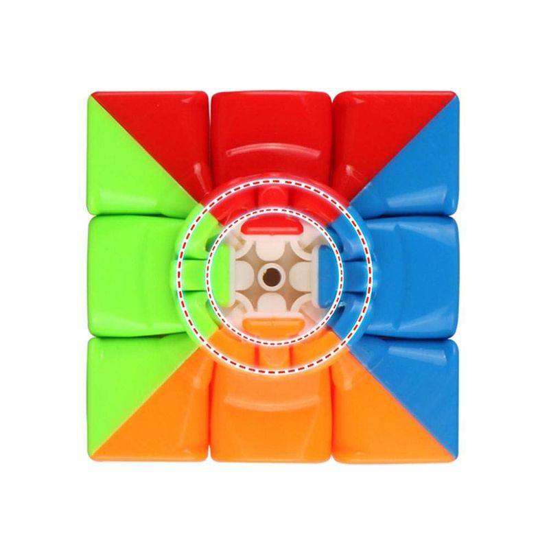 Jucarii, Copii si Bebe - Jucarii si jocuri - Jucarii & jocuri educative - Jocuri de memorie si inteligenta - Cub Magic 3x3x3 QiYi QiMeng Plus 9 cm, Stickerless, 332CUB-1 - Infinity.ro
