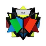 Jucarii, Copii si Bebe - Jucarii si jocuri - Jucarii & jocuri educative - Jocuri de memorie si inteligenta - Cub Magic 3x3x3 QiYi Strange Shape Fisher Speedcube, Black, 340CUB-1 - Infinity.ro