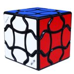 Jucarii, Copii si Bebe - Jucarii si jocuri - Jucarii & jocuri educative - Jocuri de memorie si inteligenta - Cub Magic 3x3x3 QiYi Fluffy  Speedcube, Black, 341CUB-1 - Infinity.ro