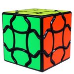 Jucarii, Copii si Bebe - Jucarii si jocuri - Jucarii & jocuri educative - Jocuri de memorie si inteligenta - Cub Magic 3x3x3 QiYi Fluffy  Speedcube, Black, 341CUB-1 - Infinity.ro