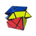 Jucarii, Copii si Bebe - Jucarii si jocuri - Jucarii & jocuri educative - Jocuri de memorie si inteligenta - Cub Magic 3x3x3 QiYi Axis Speedcube, Black, 461CUB-1 - Infinity.ro