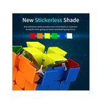 Jucarii, Copii si Bebe - Jucarii si jocuri - Jucarii & jocuri educative - Jocuri de memorie si inteligenta - Cub Magic 3x3x3 Moyu MoFang RS3M magnetic, Stickerless, 259CUB-1 - Infinity.ro