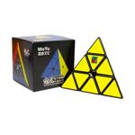 Jucarii, Copii si Bebe - Jucarii si jocuri - Jucarii & jocuri educative - Jocuri de memorie si inteligenta - Cub Magic 3x3x3 Moyu MeiLong Pyraminx mgnetic, Black, 349CUB-1 - Infinity.ro