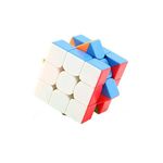 Jucarii, Copii si Bebe - Jucarii si jocuri - Jucarii & jocuri educative - Jocuri de memorie si inteligenta - Cub Magic 3x3x3 Moyu MoFang JiaoShi Mini 5.0, Stickerless, 211CUB-1 - Infinity.ro
