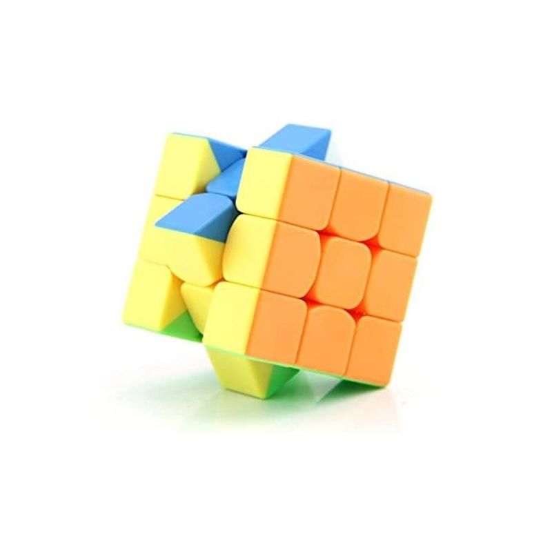Jucarii, Copii si Bebe - Jucarii si jocuri - Jucarii & jocuri educative - Jocuri de memorie si inteligenta - Cub Magic 3x3x3 Moyu MoFang JiaoShi Mini 5.0, Stickerless, 211CUB-1 - Infinity.ro