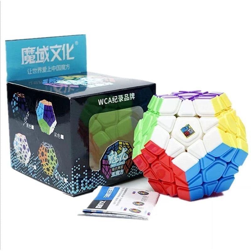 Jucarii, Copii si Bebe - Jucarii si jocuri - Jucarii & jocuri educative - Jocuri de memorie si inteligenta - Cub Magic 3x3x3 Moyu MeiLong Megaminx Convex, Stickerless, 359CUB-1 - Infinity.ro