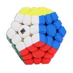 Jucarii, Copii si Bebe - Jucarii si jocuri - Jucarii & jocuri educative - Jocuri de memorie si inteligenta - Cub Magic 3x3x3 Moyu MeiLong Megaminx Convex, Stickerless, 359CUB-1 - Infinity.ro