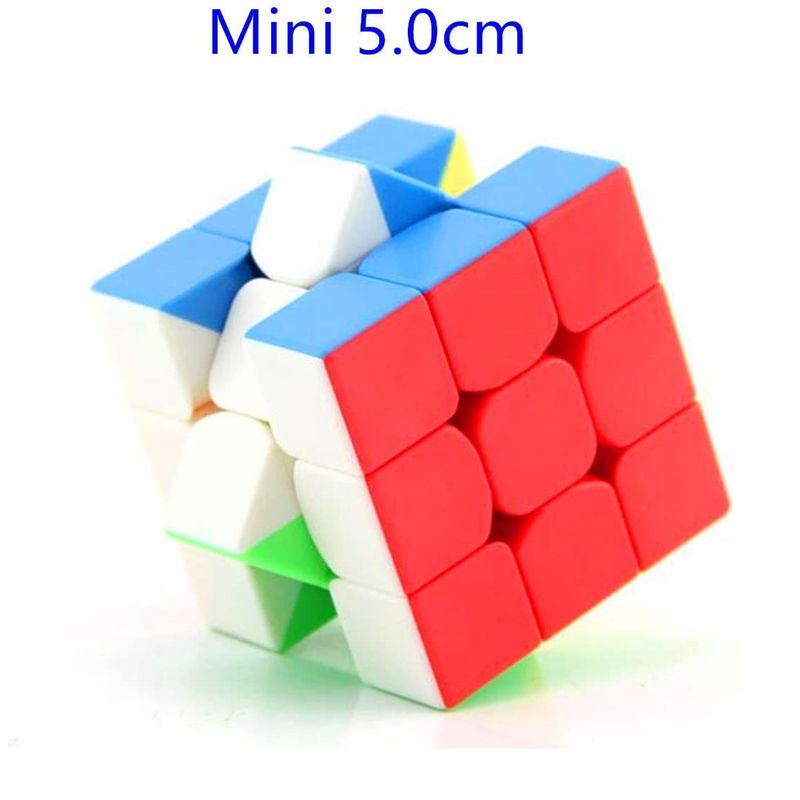 Jucarii, Copii si Bebe - Jucarii si jocuri - Jucarii & jocuri educative - Jocuri de memorie si inteligenta - Cub Magic 3x3x3 Moyu MoFang JiaoShi Mini 5.0, Stickerless, 211CUB-1 - Infinity.ro