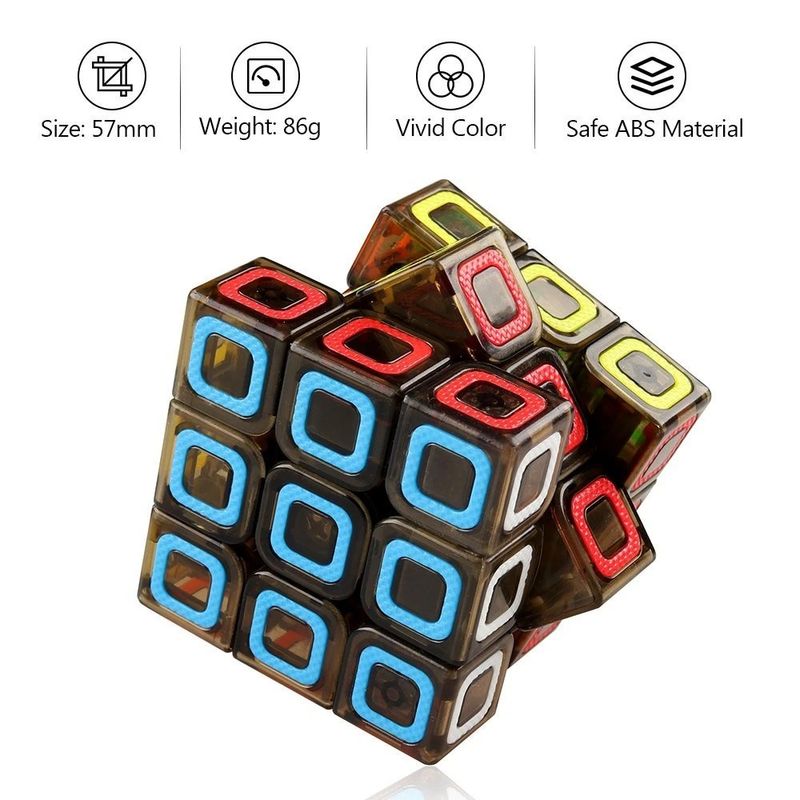 Jucarii, Copii si Bebe - Jucarii si jocuri - Jucarii & jocuri educative - Jocuri de memorie si inteligenta - Cub Magic 3x3x3  Qiyi Dimension, 198CUB-1 - Infinity.ro