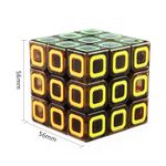 Jucarii, Copii si Bebe - Jucarii si jocuri - Jucarii & jocuri educative - Jocuri de memorie si inteligenta - Cub Magic 3x3x3  Qiyi Dimension, 198CUB-1 - Infinity.ro