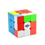 Jucarii, Copii si Bebe - Jucarii si jocuri - Jucarii & jocuri educative - Jocuri de memorie si inteligenta - Cub Magic 3x3 Cyclone Boys Stickerless, Shaolin Popey gold, 122CUB-1 - Infinity.ro