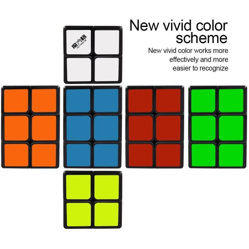 Jucarii, Copii si Bebe - Jucarii si jocuri - Jucarii & jocuri educative - Jocuri de memorie si inteligenta - Cub Magic 2x2x3 QiYi SpeedCube, Black, 294CUB-1 - Infinity.ro