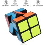 Jucarii, Copii si Bebe - Jucarii si jocuri - Jucarii & jocuri educative - Jocuri de memorie si inteligenta - Cub Magic 2x2x3 QiYi SpeedCube, Black, 294CUB-1 - Infinity.ro