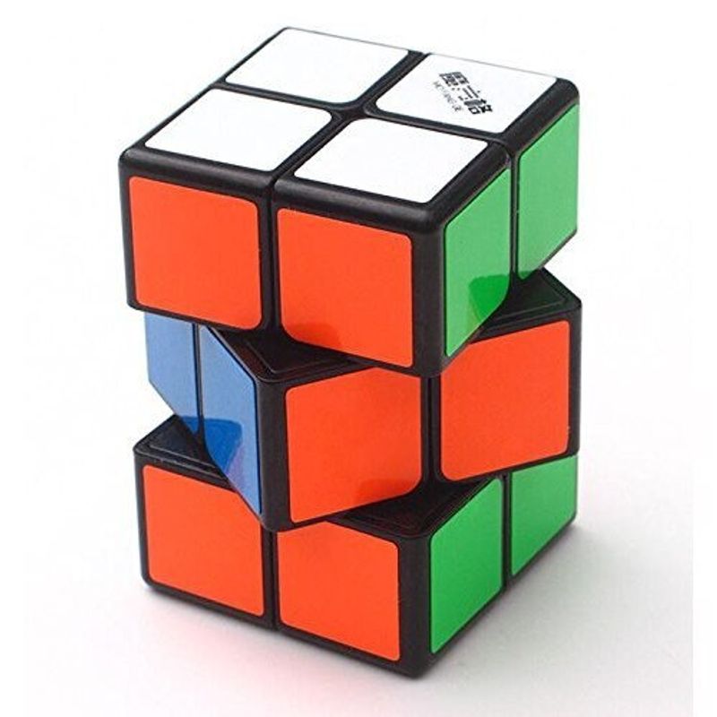 Jucarii, Copii si Bebe - Jucarii si jocuri - Jucarii & jocuri educative - Jocuri de memorie si inteligenta - Cub Magic 2x2x3 QiYi SpeedCube, Black, 294CUB-1 - Infinity.ro