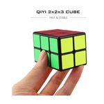 Jucarii, Copii si Bebe - Jucarii si jocuri - Jucarii & jocuri educative - Jocuri de memorie si inteligenta - Cub Magic 2x2x3 QiYi SpeedCube, Black, 294CUB-1 - Infinity.ro