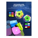 Jucarii, Copii si Bebe - Jucarii si jocuri - Jucarii & jocuri educative - Jocuri de memorie si inteligenta - Cub Magic 2x2x2, MoYu Meilong Kibiminx, Stickerless, 399CUB-1 - Infinity.ro