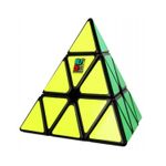 Jucarii, Copii si Bebe - Jucarii si jocuri - Jucarii & jocuri educative - Jocuri de memorie si inteligenta - Cub Magic 3x3x3 Moyu MoFang Meilong Pyraminx, Black, 255CUB-1 - Infinity.ro