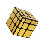 Jucarii, Copii si Bebe - Jucarii si jocuri - Jucarii & jocuri educative - Jocuri de memorie si inteligenta - Cub Magic  Mirror  3x3x3 Moyu MofangJiaoShi Mirror S Gold, 92CUB-1 - Infinity.ro