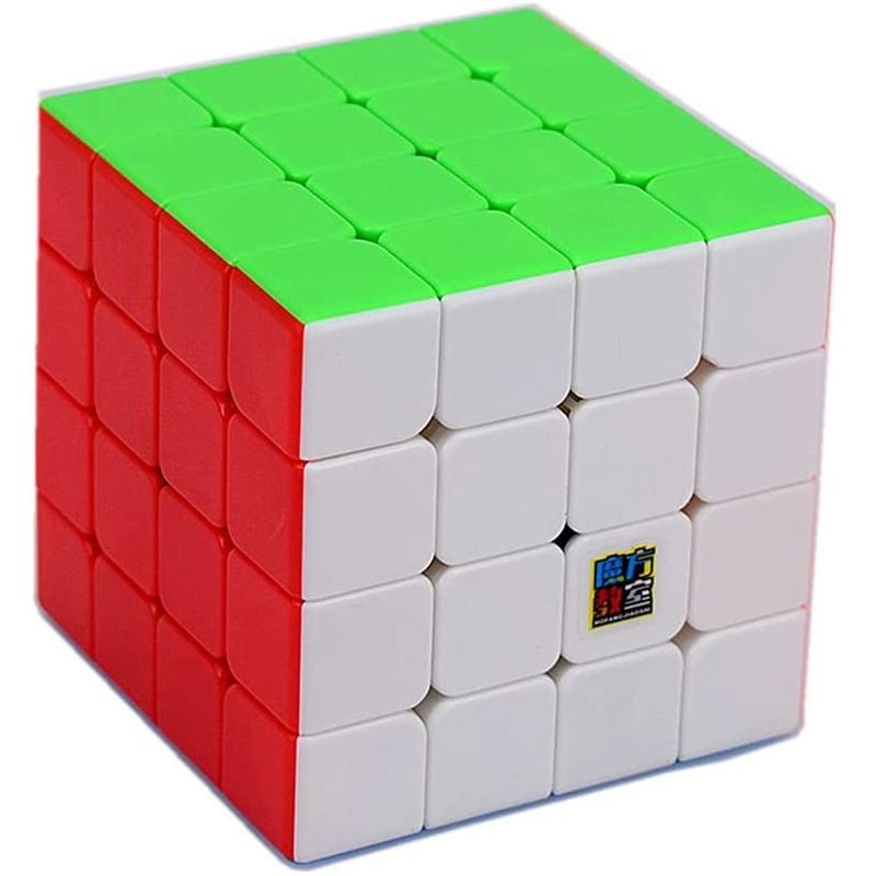 Jucarii, Copii si Bebe - Jucarii si jocuri - Jucarii & jocuri educative - Jocuri de memorie si inteligenta - Cub Magic  4x4x4 MoYu MeiLong Stickerless, 155CUB-1 - Infinity.ro
