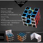 Jucarii, Copii si Bebe - Jucarii si jocuri - Jucarii & jocuri educative - Jocuri de memorie si inteligenta - Cub Magic  3x3x3 Splash Gold MoYu, 70CUB-1 - Infinity.ro