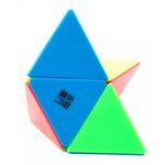 Jucarii, Copii si Bebe - Jucarii si jocuri - Jucarii & jocuri educative - Jocuri de memorie si inteligenta - Cub Magic  2x2x2 YongJun Jinzita Pyraminx stickerless, 166CUB-1 - Infinity.ro