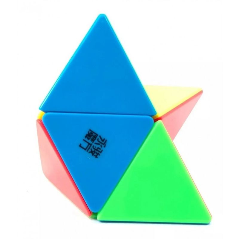 Jucarii, Copii si Bebe - Jucarii si jocuri - Jucarii & jocuri educative - Jocuri de memorie si inteligenta - Cub Magic  2x2x2 YongJun Jinzita Pyraminx stickerless, 166CUB-1 - Infinity.ro