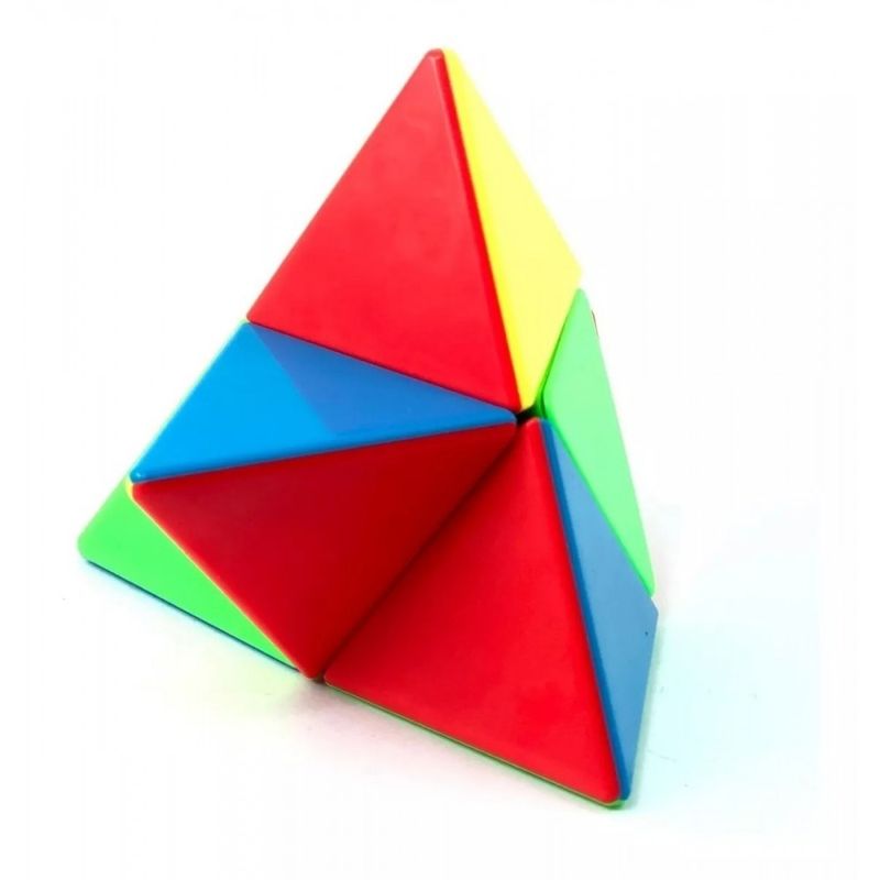 Jucarii, Copii si Bebe - Jucarii si jocuri - Jucarii & jocuri educative - Jocuri de memorie si inteligenta - Cub Magic  2x2x2 YongJun Jinzita Pyraminx stickerless, 166CUB-1 - Infinity.ro