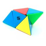 Jucarii, Copii si Bebe - Jucarii si jocuri - Jucarii & jocuri educative - Jocuri de memorie si inteligenta - Cub Magic  2x2x2 YongJun Jinzita Pyraminx stickerless, 166CUB-1 - Infinity.ro