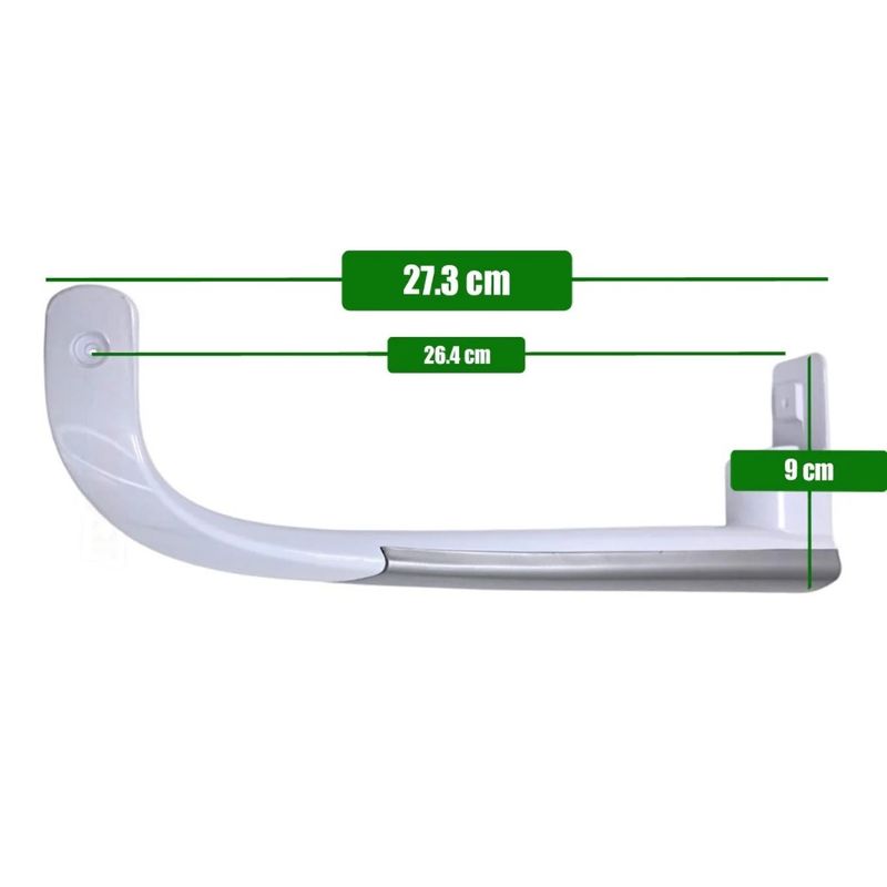 Electronice si Electrocasnice - Aparate frigorifice - Accesorii aparate frigorifice - Maner usa inferioara C00895832 Beko 4326390100 - Infinity.ro