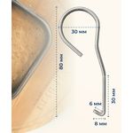 Electronice si Electrocasnice - Electrocasnice bucatarie - Accesorii electrocasnice bucatarie - Carlig pentru extragere palete malaxoare Moulinex/Tefal SS-188287 - Infinity.ro