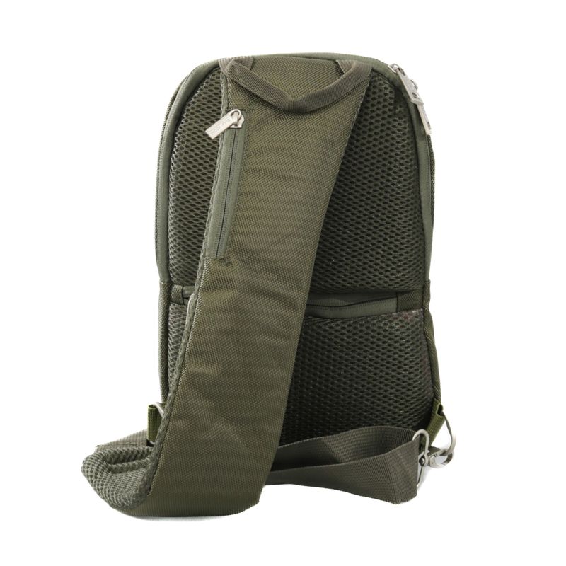 Sport si Outdoor - Echipament Sportiv - Accesorii echipament sportiv - Genti si borsete fitness - Geanta de umar crossbody, Atena, Verde, 38x22x8 cm - Infinity.ro