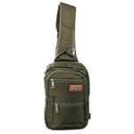 Sport si Outdoor - Echipament Sportiv - Accesorii echipament sportiv - Genti si borsete fitness - Geanta de umar crossbody, Atena, Verde, 38x22x8 cm - Infinity.ro
