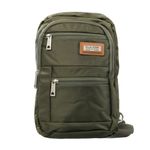 Sport si Outdoor - Echipament Sportiv - Accesorii echipament sportiv - Genti si borsete fitness - Geanta de umar crossbody, Atena, Verde, 38x22x8 cm - Infinity.ro