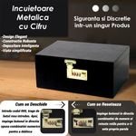 Market - Tutun si tigari - Articole si accesorii tutun - Organizator din Bambus, Cutie Tutun cu Cifru si Accesorii (grinder, recipiente, pensula, tuburi, tava de rulat) - Infinity.ro