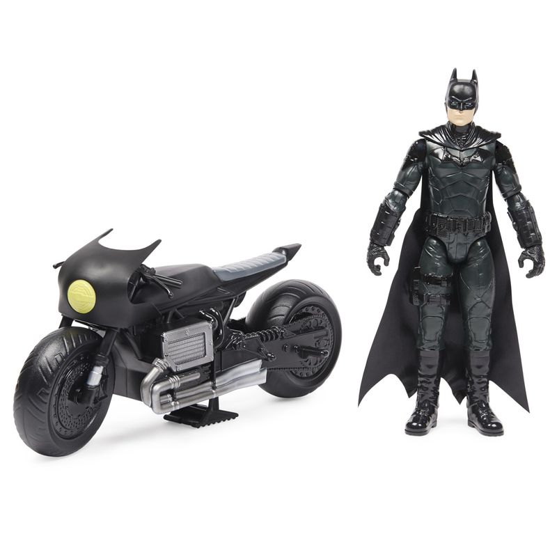 Jucarii, Copii si Bebe - Jucarii si jocuri - Figurine - Batman film motocicleta lui batman si figurina batman 30cm - Infinity.ro